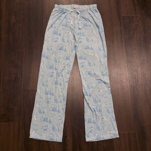 The Royal Standard Texas Print Pajama Pants Size XS Blue